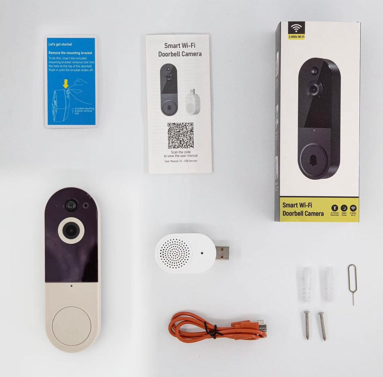 Smart Ai Wireless Video Doorbell Camera