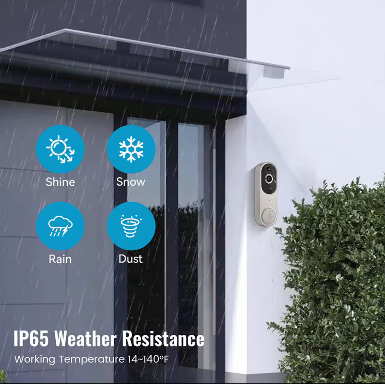 Smart Ai Wireless Video Doorbell Camera